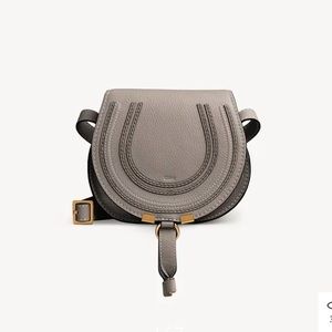 Chloe Mini Marcie Bag - Cashmere Grey